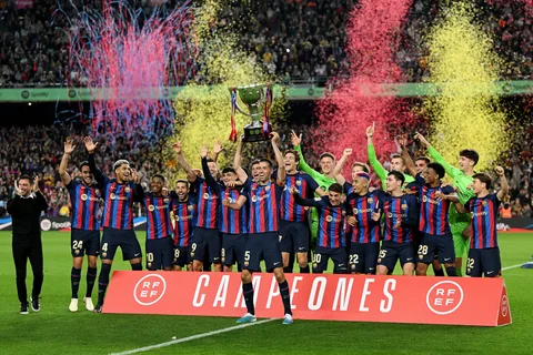 Los mejores equipos de fútbol de España.